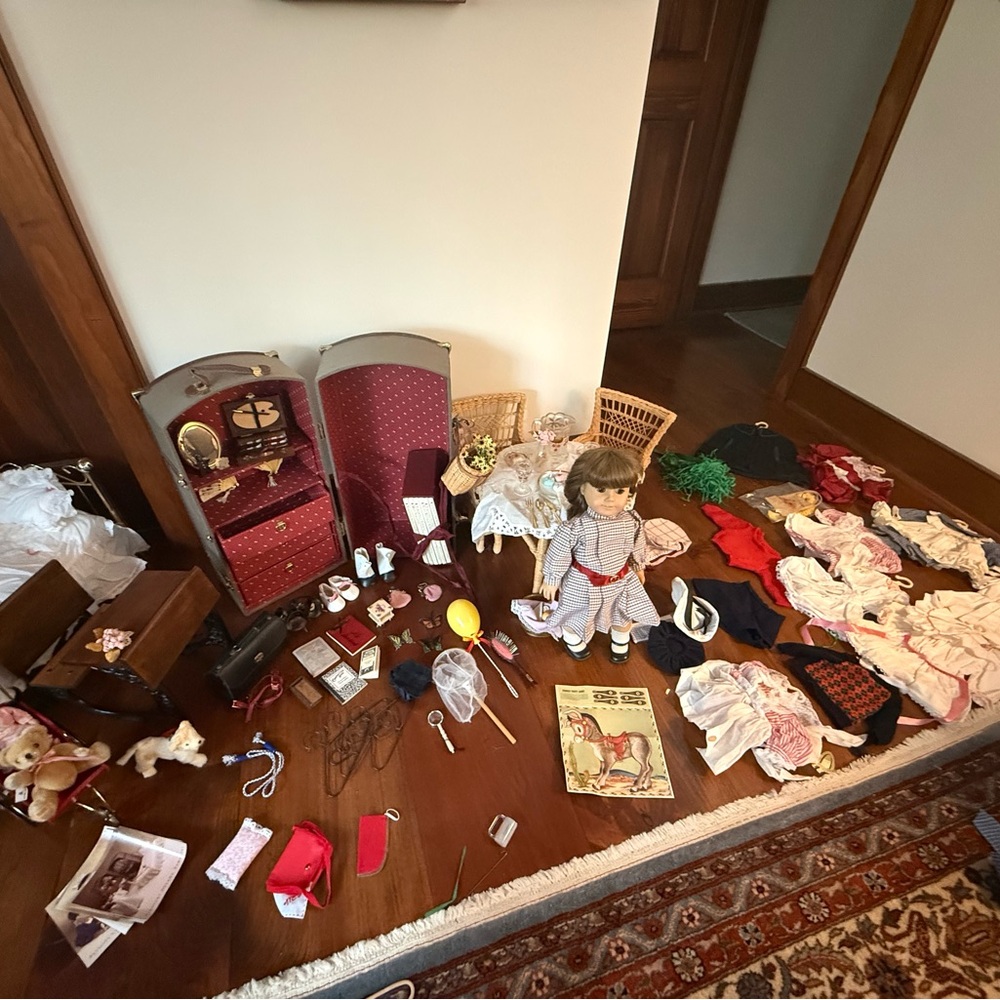 1988 American Girl Samantha Doll with accessories